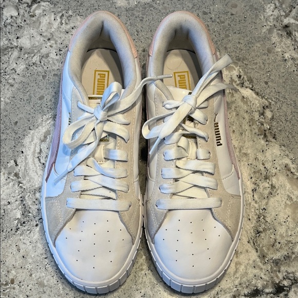 Puma Women's Puma Cali Star Lavender Fog White Sneakers Size 10 - Picture 3 of 13